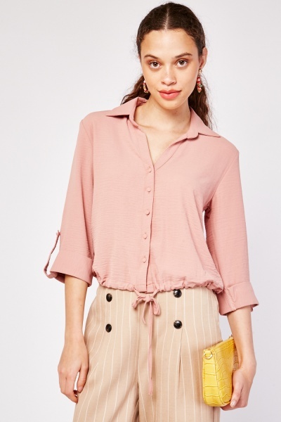 Collar Button Up Blouse