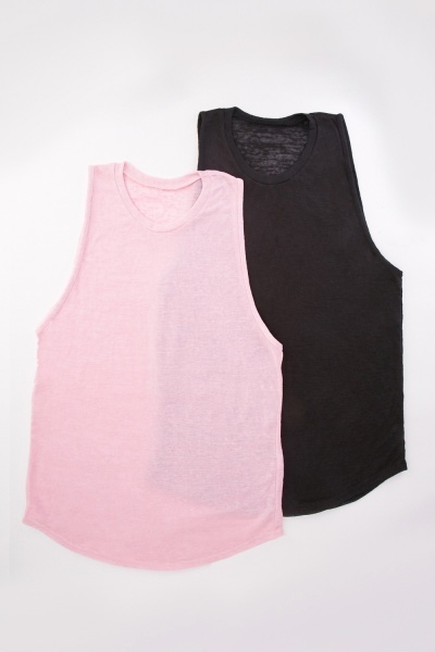 Pack Of 2 Basic Tank Tops