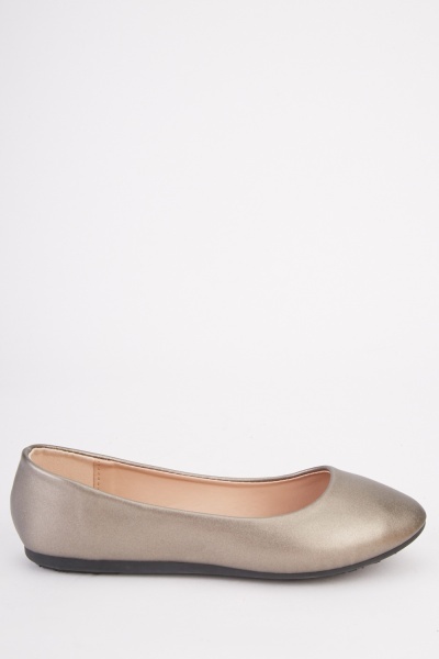 Slip On Ballerina Pumps