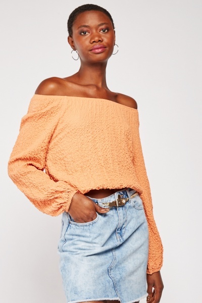 Crinkled Textured Top