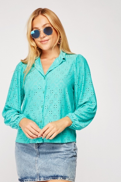 Embroidered Cotton Shirt