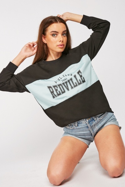 Graphic Front Sweatshirt