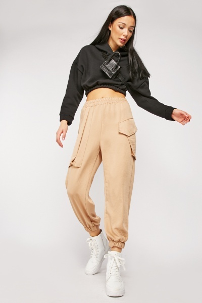 Flap Pocket Side Cargo Trousers