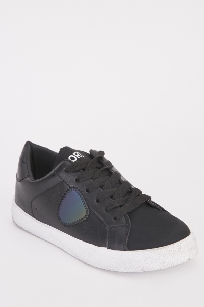 Patch Applique Detail Plimsolls