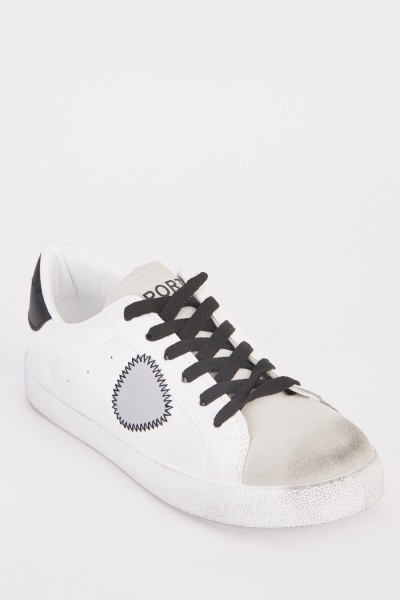 Patch Applique Detail Plimsolls