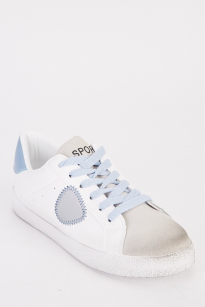 Patch Applique Detail Plimsolls