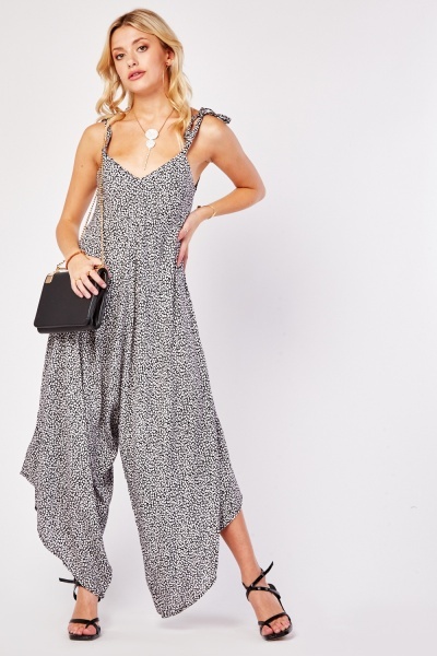 Ditsy Floral Palazzo Jumpsuit
