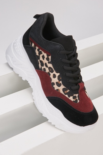 Chunky Contrast Trainers