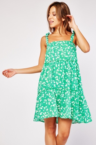 Floral Tiered Summer Dress