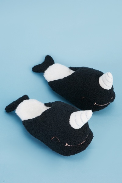 Whale Comfy Indoor Slippers