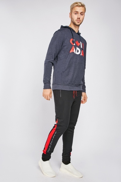 Contrasted Skinny Fit Joggers