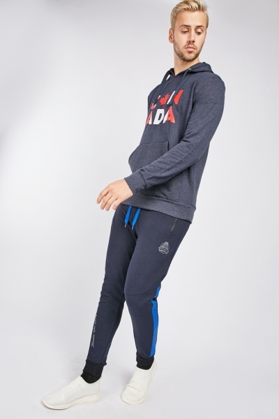 Contrasted Skinny Fit Joggers