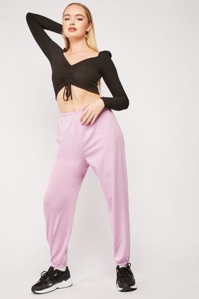Elasticated Ankle Cuff Jogging Bottoms