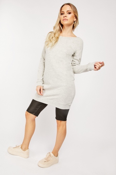 Long Line Casual Sweatshirt