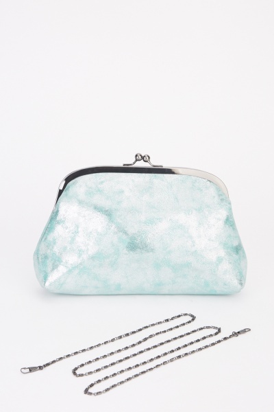 Shimmery Clutch Bag