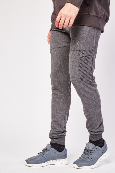 Side Printed Super Slim Fit Mens Joggers