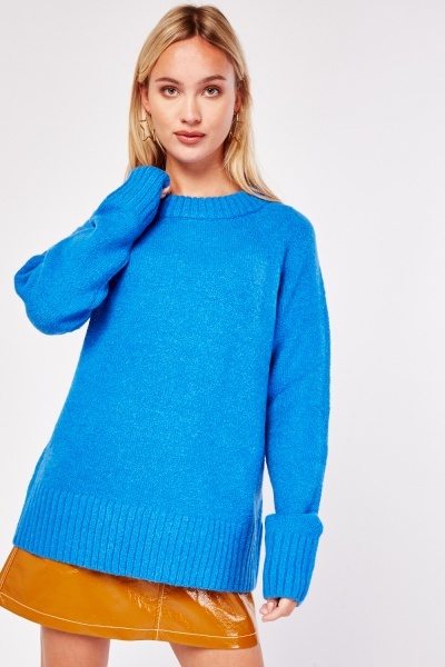 Soft Knit Round Neck Jumper