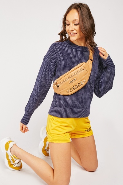 Textured Cotton Knit Jumper