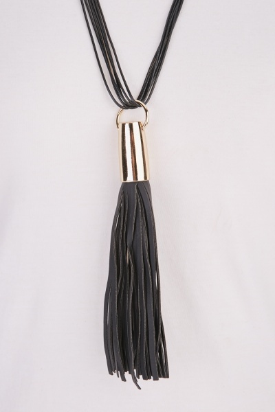 Tassel Detail Layered Necklace