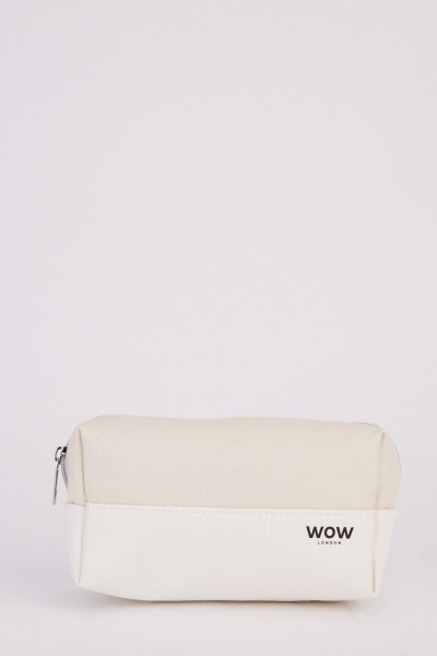 Image of Two Tone Cosmetic Bag