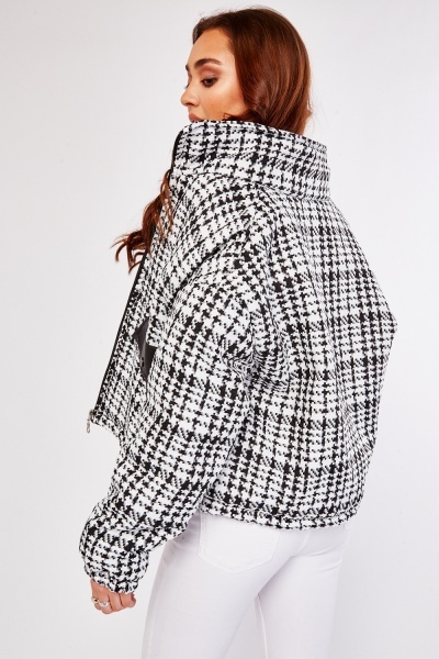 houndstooth puffer