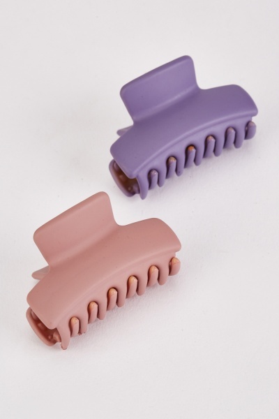 Pack Of 2 Mini Shaped Hair Clip