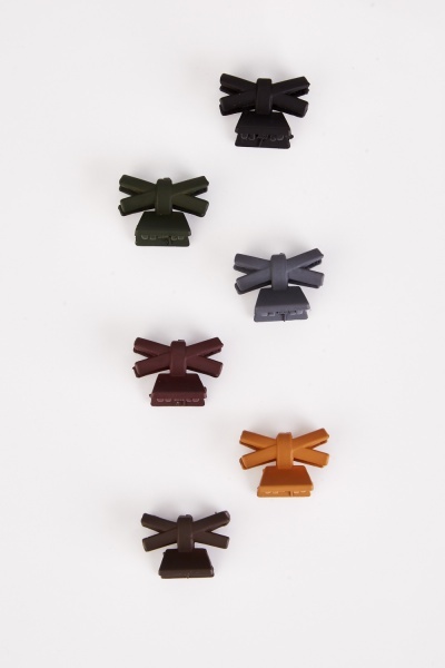Pack Of 6 Claw Hair Clips