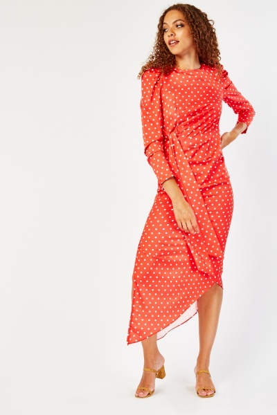 polka dot dress size 8