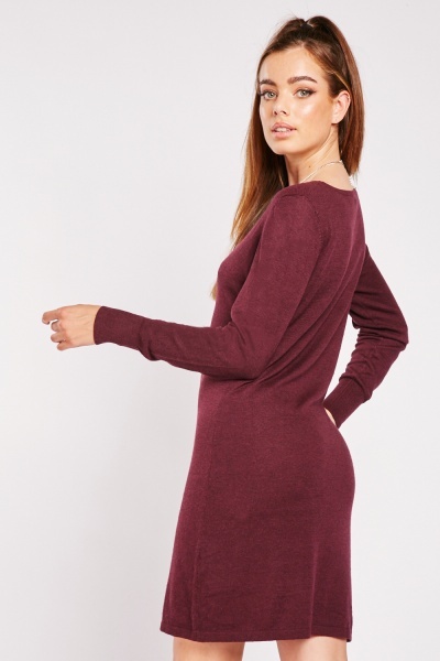 Thin jumper sale dress