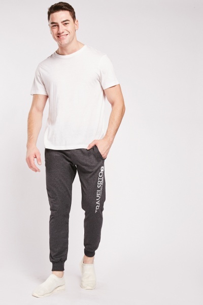 Printed Logo Joggers