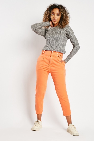 Image of Fitted High Waist Jeans