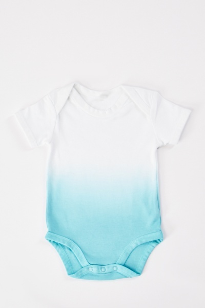 Ombre Organic Cotton Baby Bodysuit