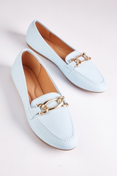 Image of Detailed Front Loafers