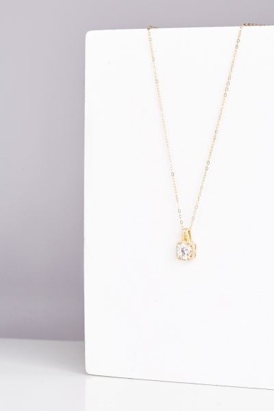 Diamante Gold Necklace
