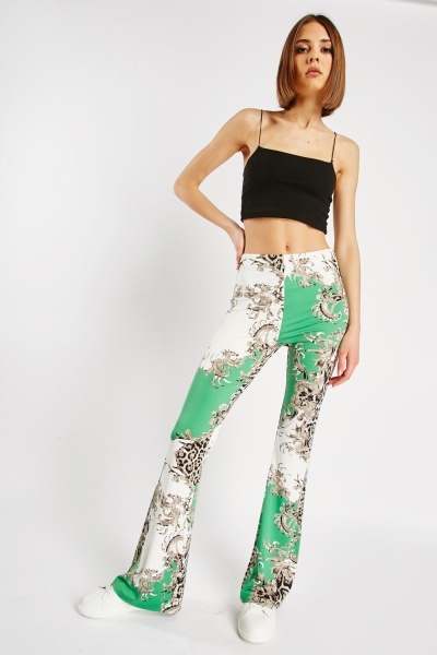 Baroque Print Trousers
