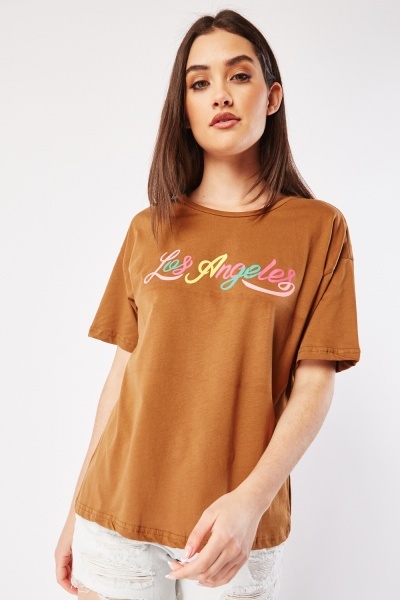 Image of Short Sleeve Printed T-Shirt
