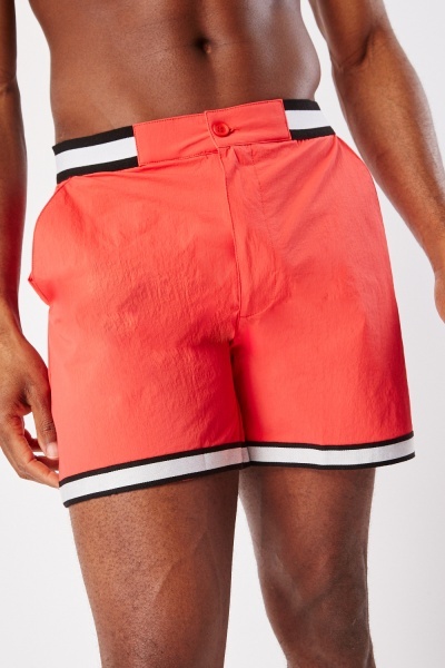 Image of Contrasted Mens Swim Shorts