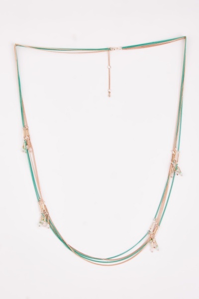 Multi Coloured Chain Necklace
