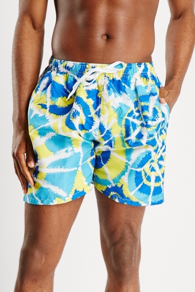 Image of Printed Swim Shorts