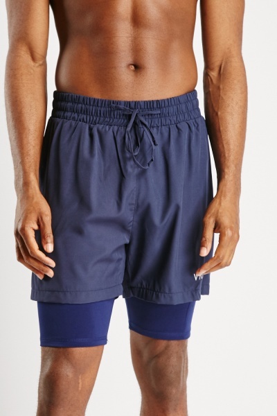 2-In-1 Sports Shorts
