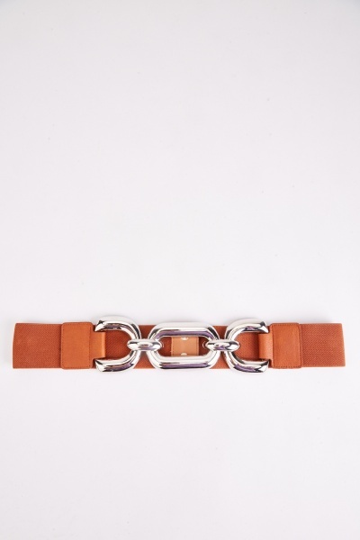 Chain Buckle Detail Belt