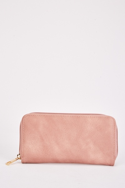 Image of Textured Zipped Purse
