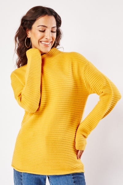 Image of Ribbed Chunky Knit Jumper
