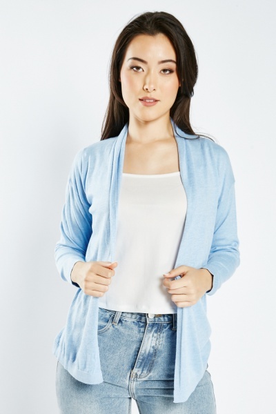 Image of Thin Knit Open Cardigan