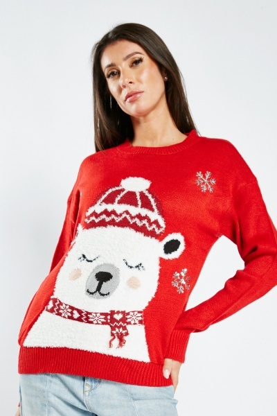 Image of 3D Christmas Knit Jumper