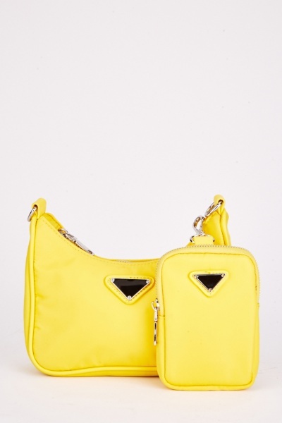 Prada Re-edition 2005 Re-nylon Mini Bag in Yellow