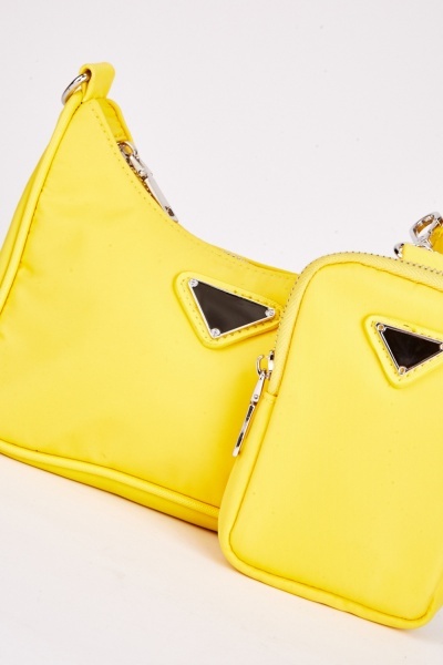 Prada Re-edition 2005 Re-nylon Mini Bag in Yellow