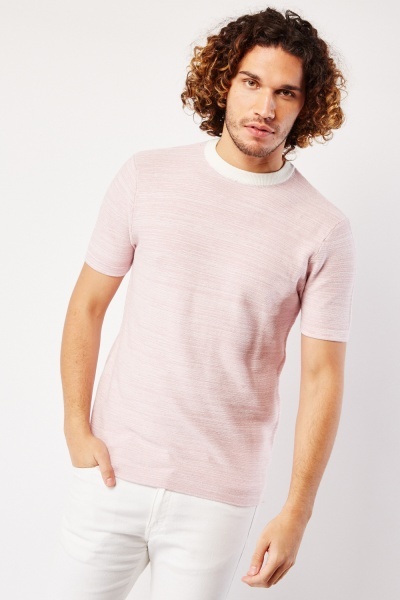 Knitted Cotton Mens Top
