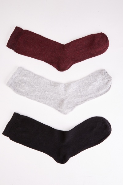 Pack Of 12 Womens Basic Socks