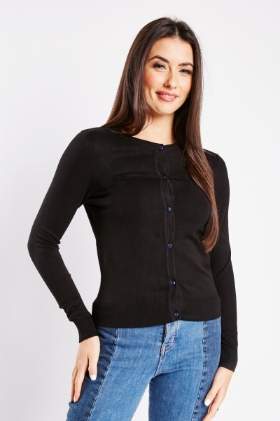 Image of Button Up Thin Knit Cardigan